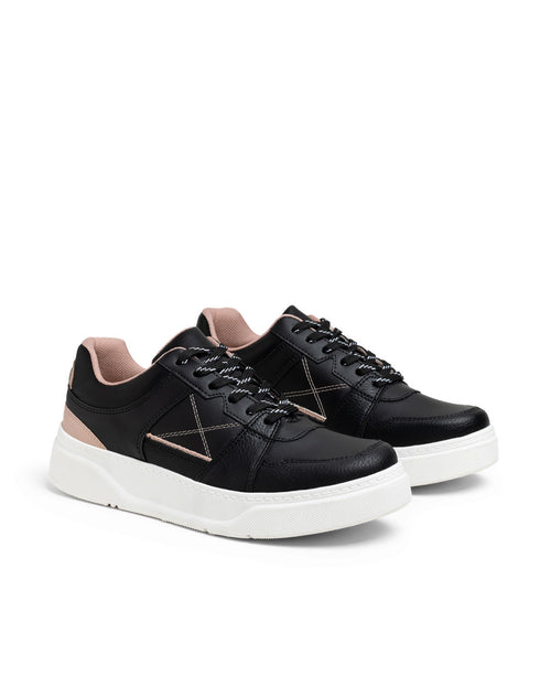 Tenis Negro Multicolor 7070